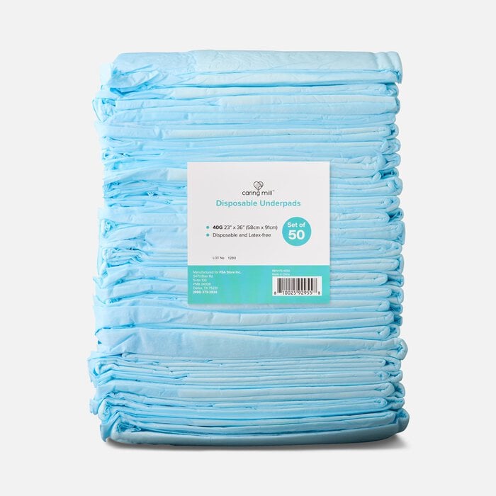 Caring Mill™ Underpads 23"x36", 50 ct., , large