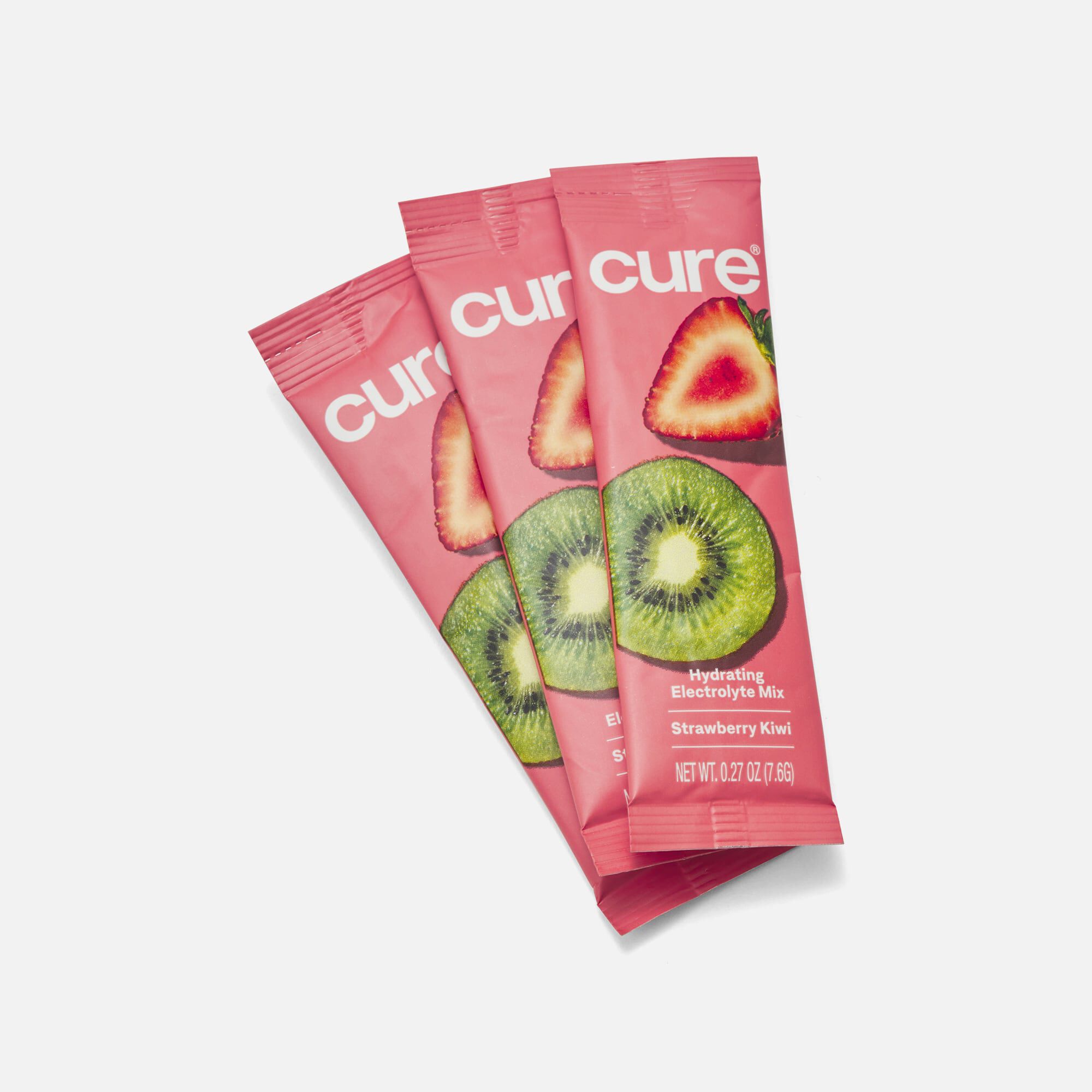 Cure Hydrating Electrolyte Drink Mix Pouches, 14 ct., , large