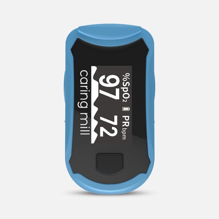 Caring Mill™ Fingertip Pulse Oximeter, , large