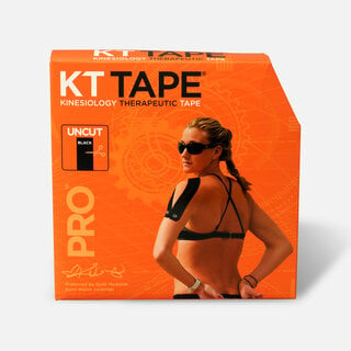 KT Tape Pro Jumbo Black Tape, Uncut, 125', , large