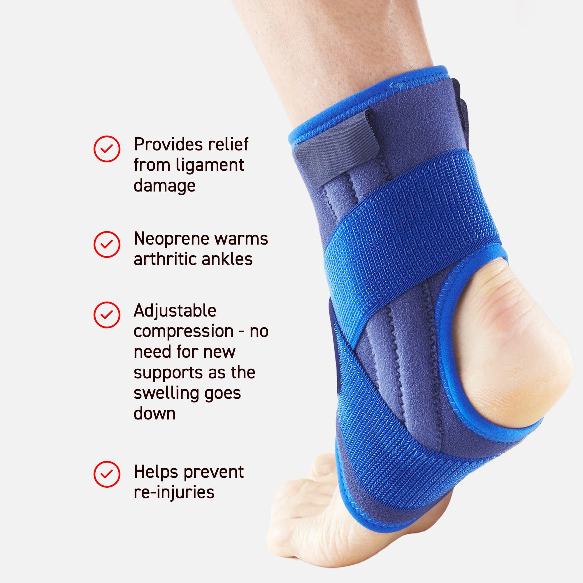 Neo G Stabilized Ankle Support with Figure of 8 Strap, One Size, , large