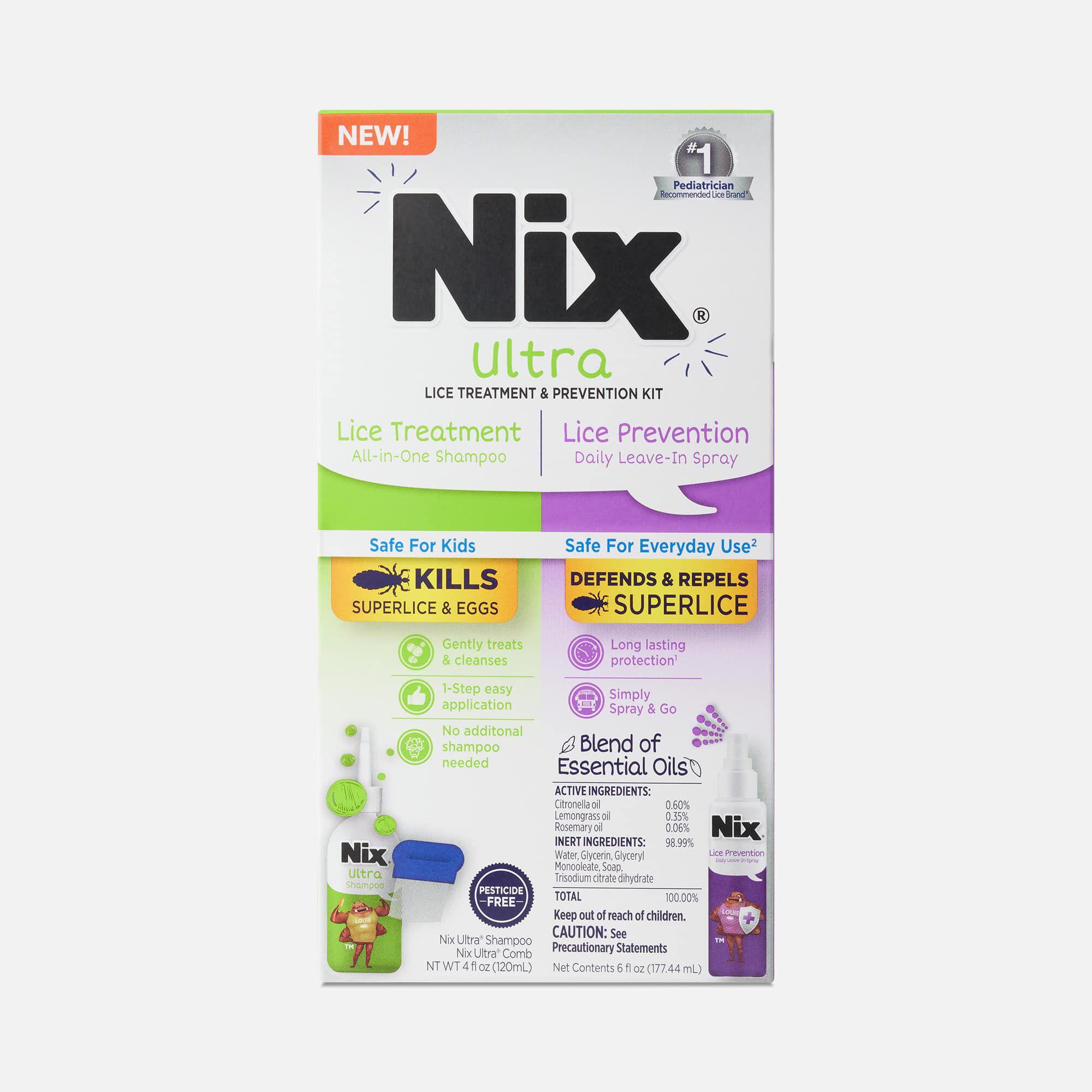 Nix® Ultra Super Lice Treatment and Prevention Kit