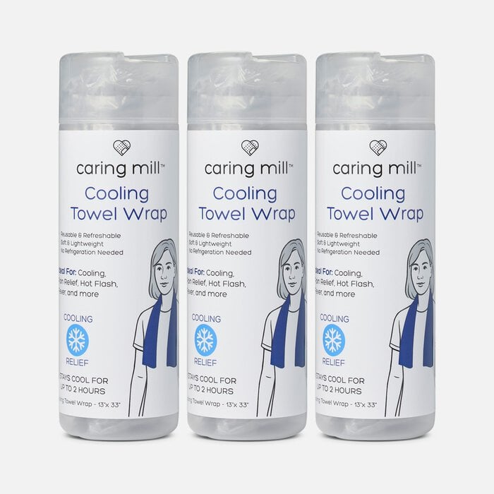 Caring Mill™ Pain Relief and Hot Flash Relief Cooling Towel (3 pack), , large