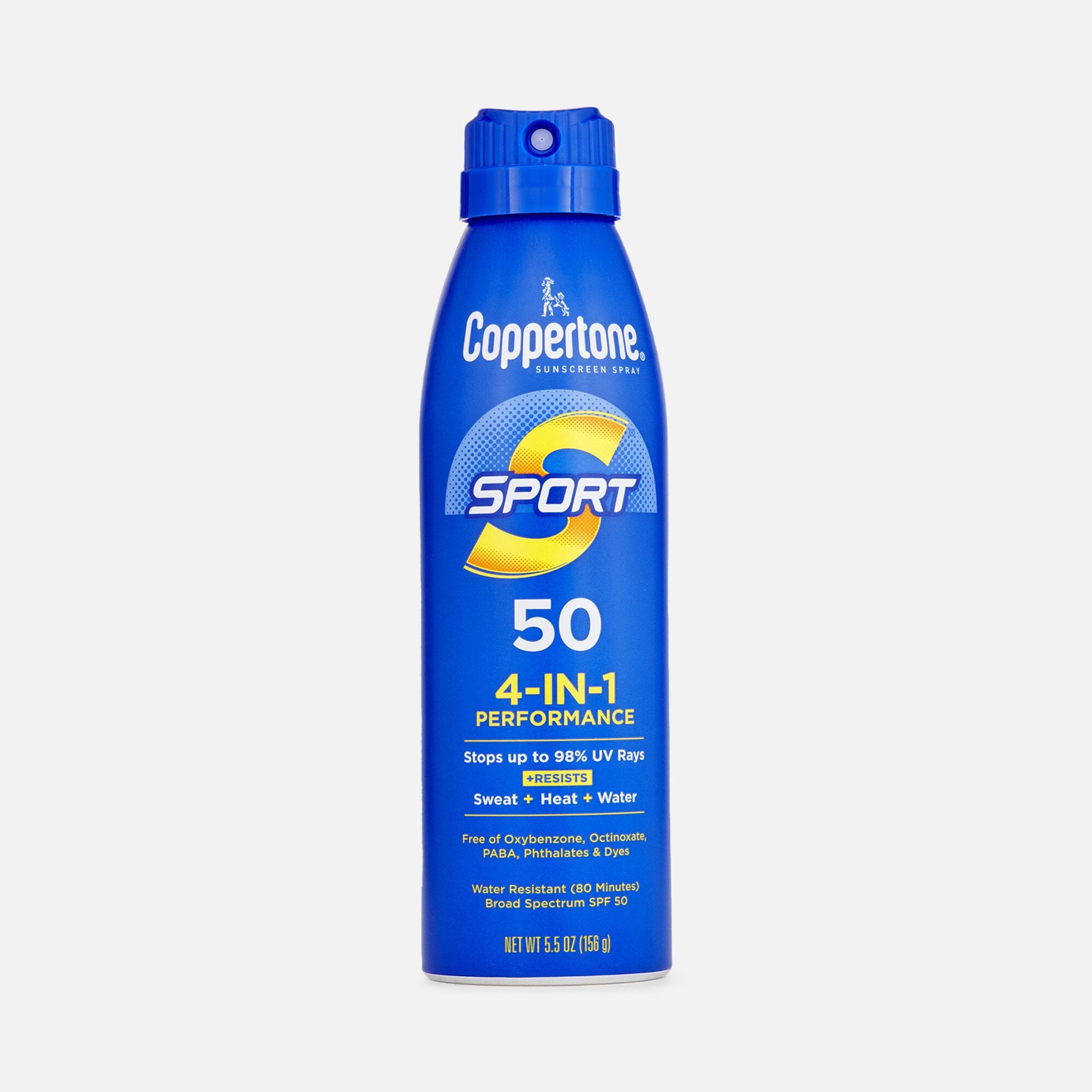 Coppertone Sport Sunscreen Spray, SPF 50, 5.5 oz., , large