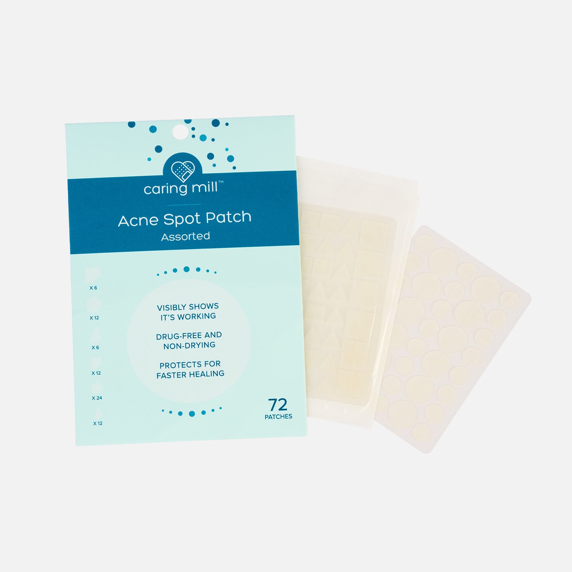 Caring Mill™ Acne Spot Patches, 72 ct., , large