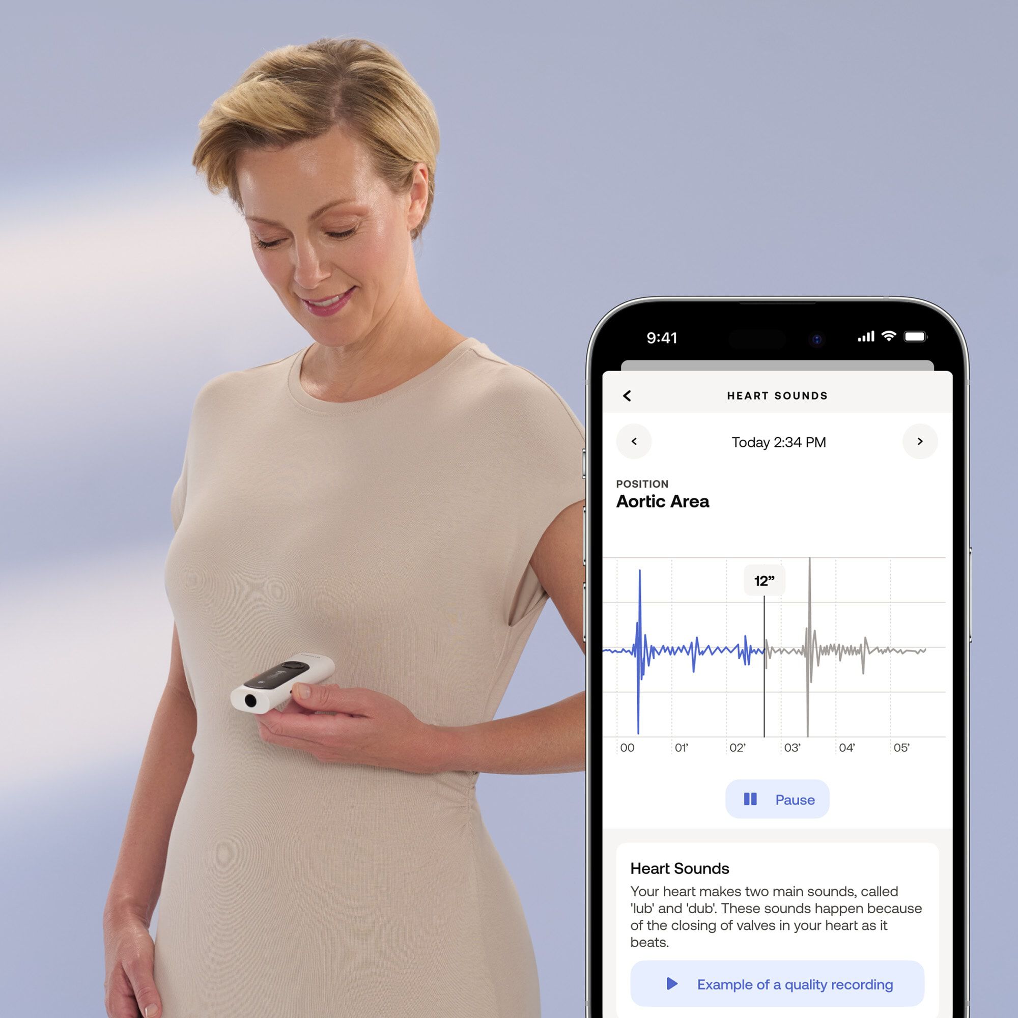 Withings BeamO 3-In-1 Complete Health Monitoring Tool, , large