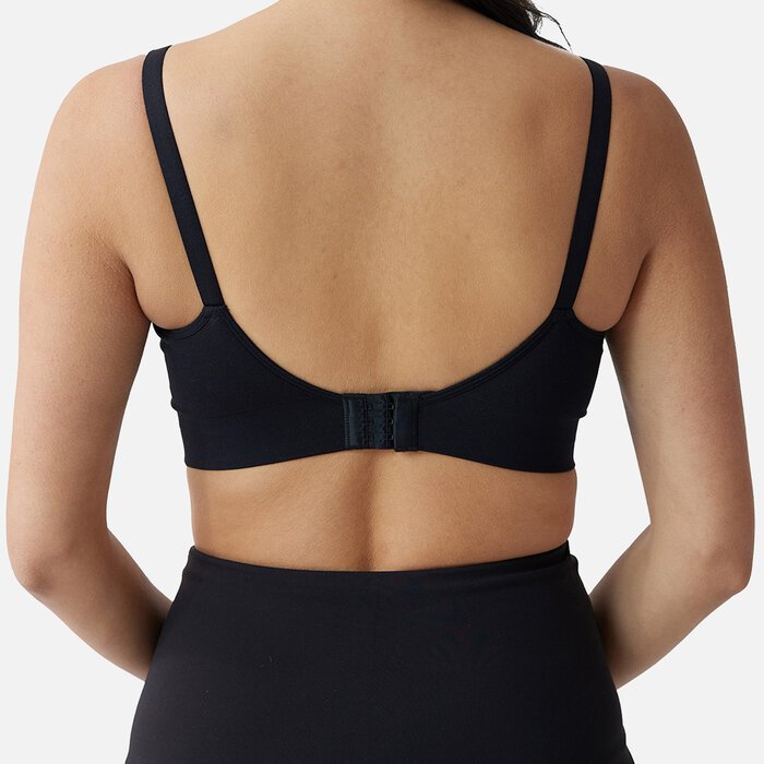 Ingrid + Isabel Basics Pumping + Nursing Bra, Black, , large