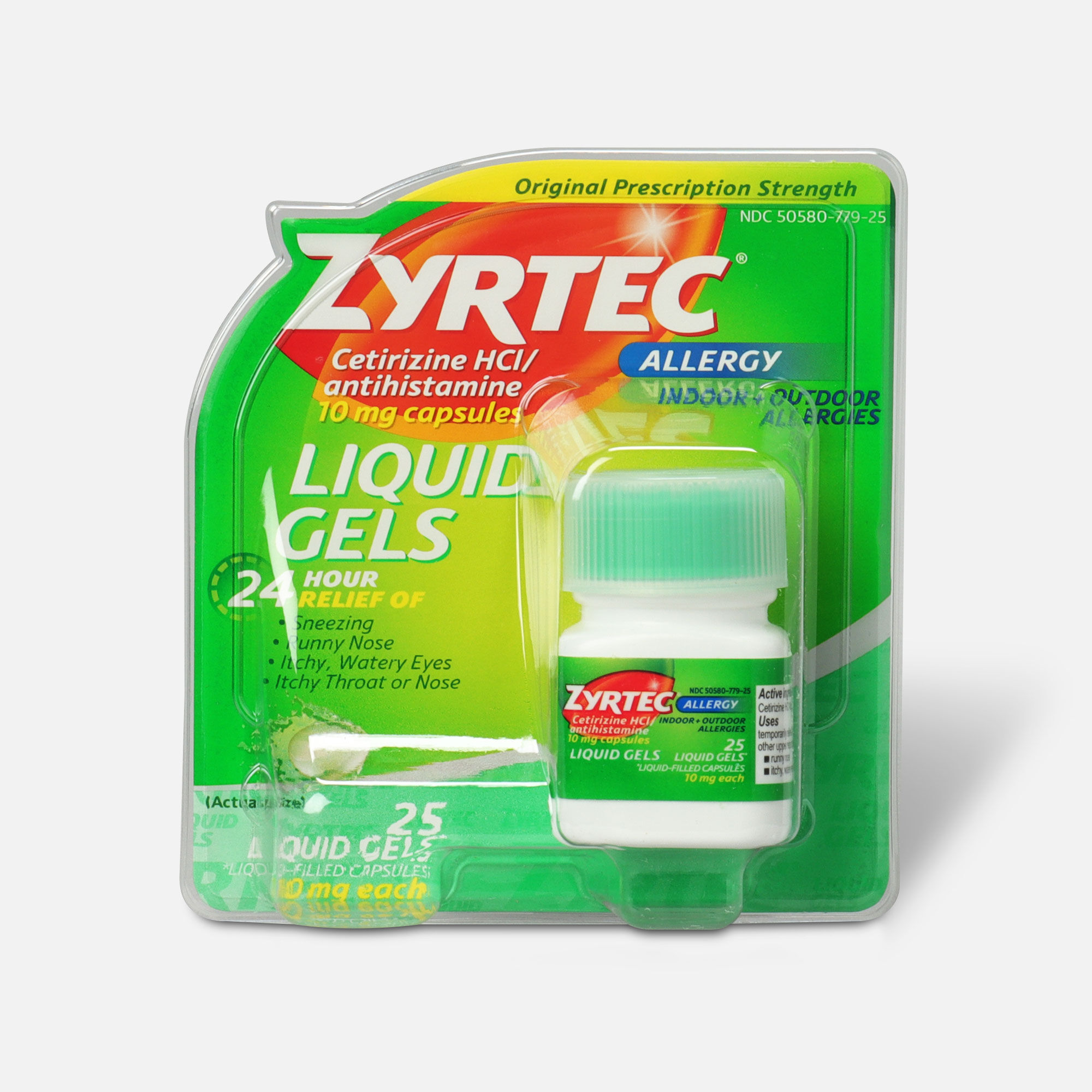 Zyrtec Allergy Liquid Caps, , large