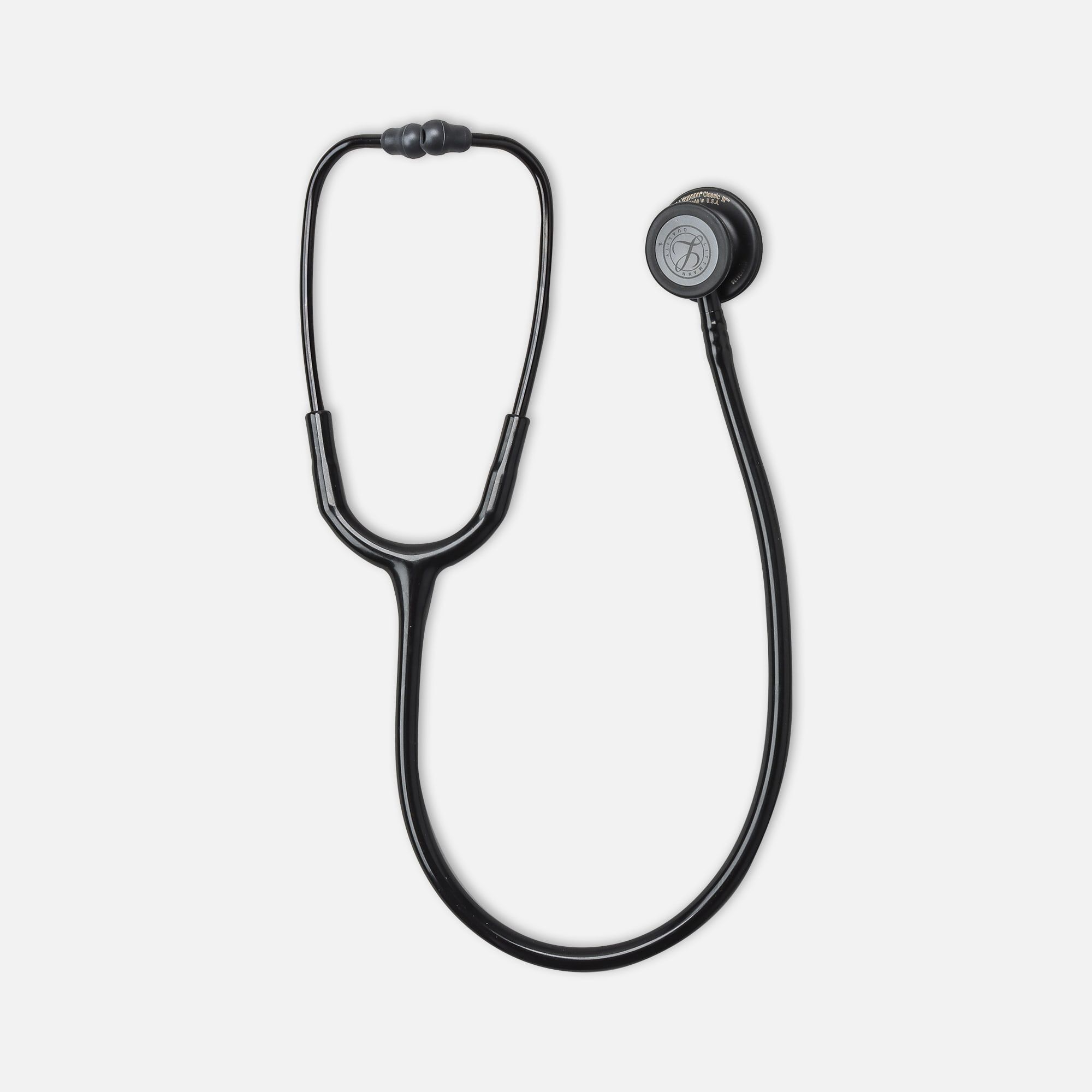 Littmann Classic III Stethoscope, Black Tube with Black Edition Chestpiece, 27", , large