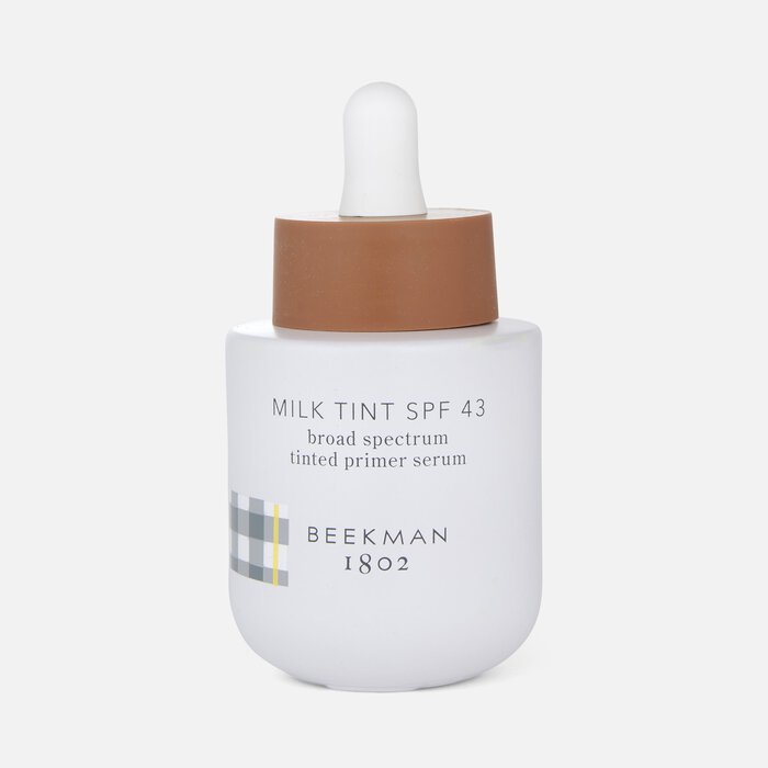 Beekman 1802 Milk Tint SPF 43 Broad Spectrum Tinted Primer Serum, 1 fl oz., , large