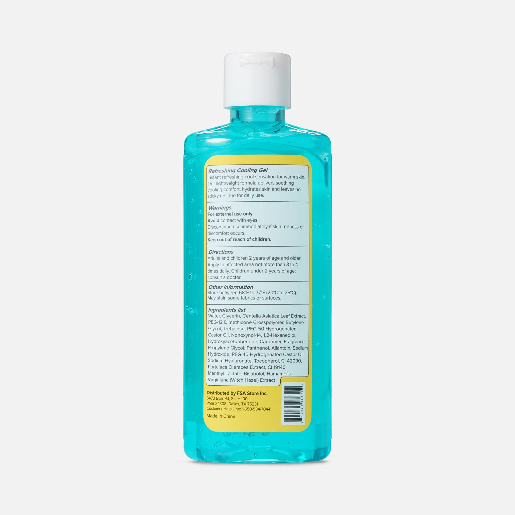 Caring Mill™ Aftersun Cooling Gel With Lidocaine Aloe Vera Value, 6.76 fl oz., , large