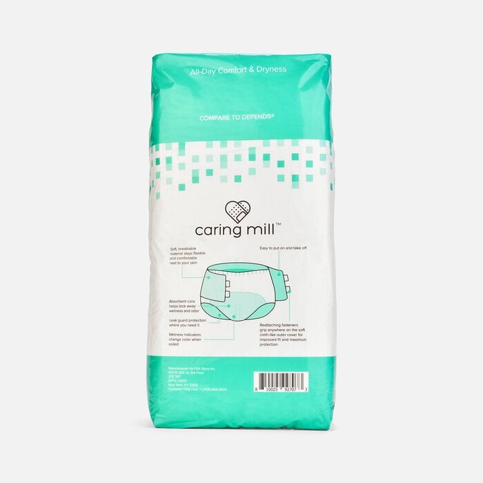 Caring Mill™ Fitted Disposable Briefs, , large
