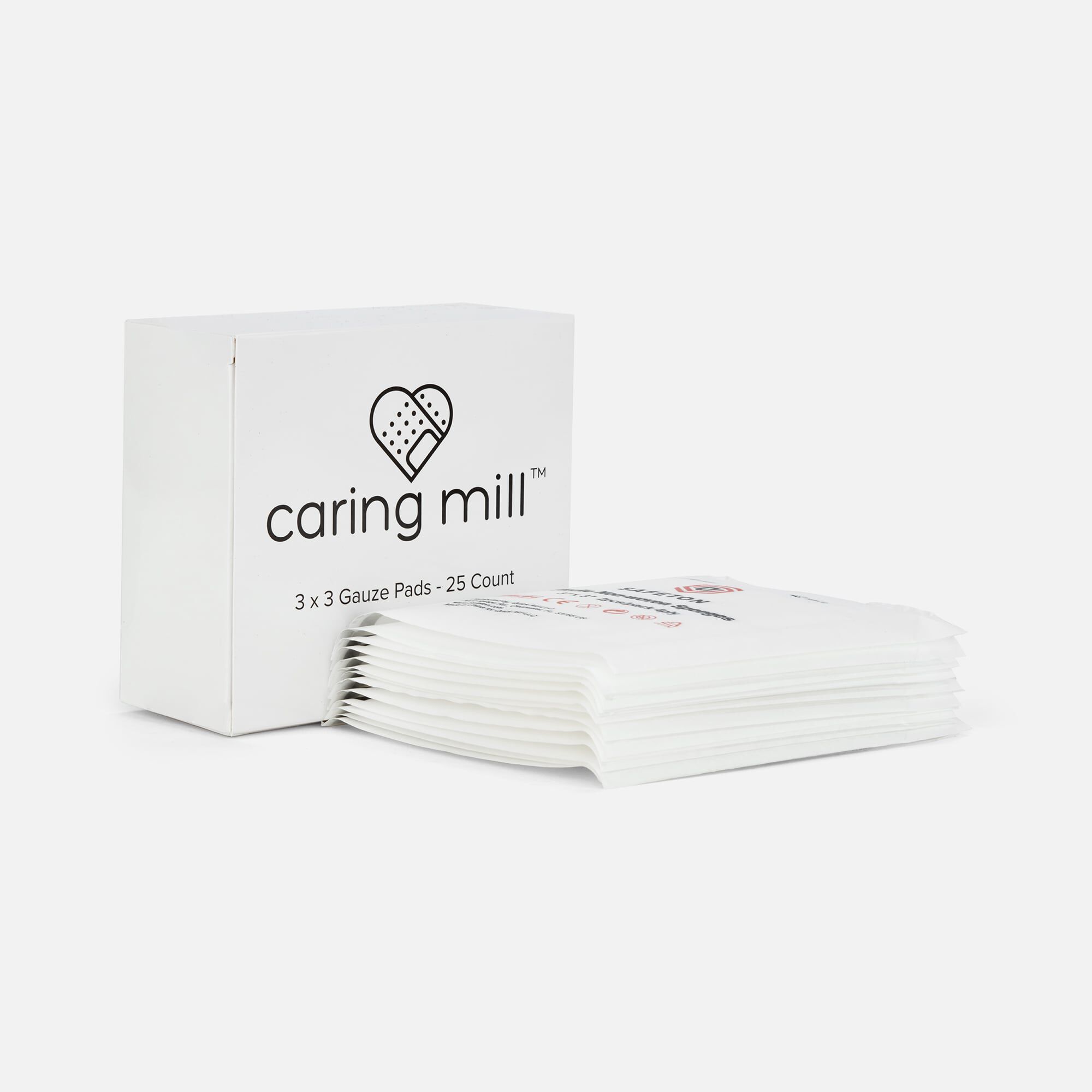 Caring Mill™ Gauze Pads, Medium, 25 ct., , large