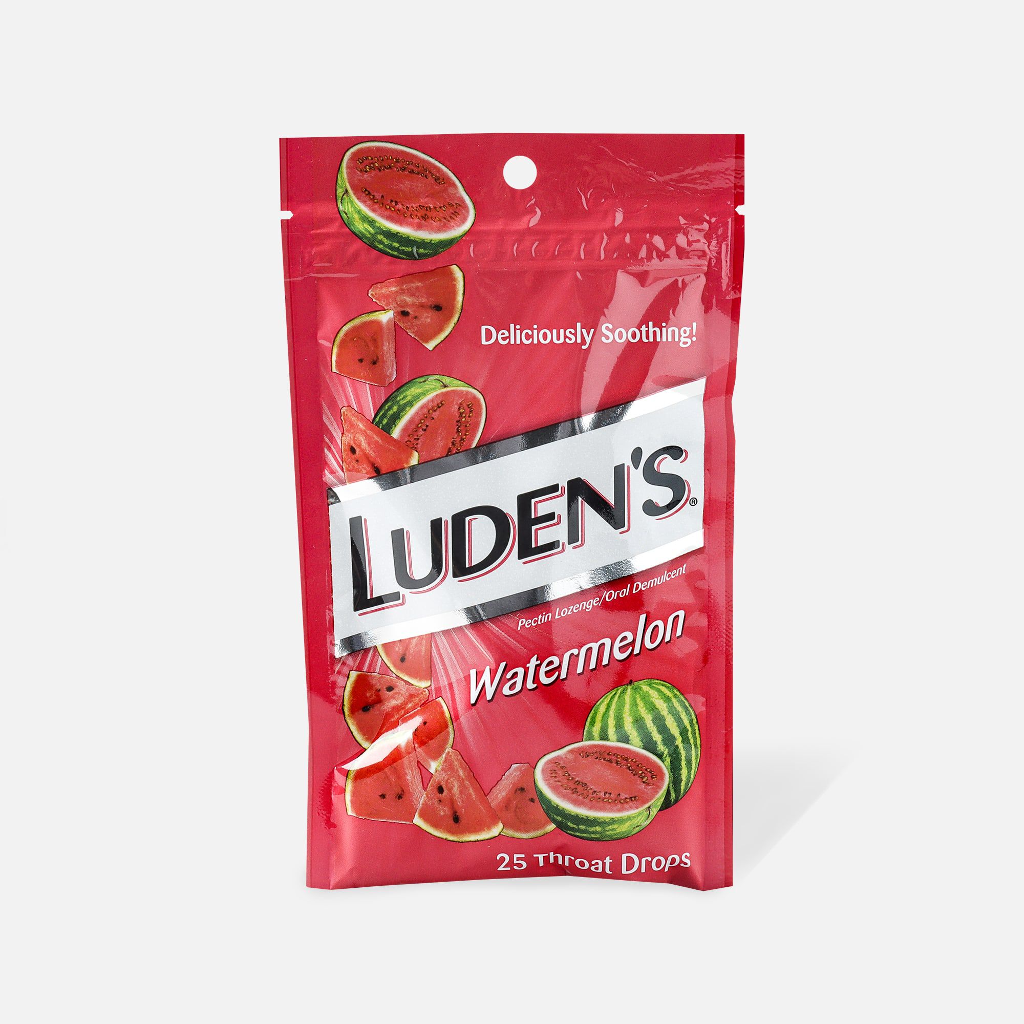 Luden's Watermelon Throat Drops, 25 ct., , large