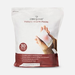 Caring Mill™ Instant Warm Packs, 30 ct.