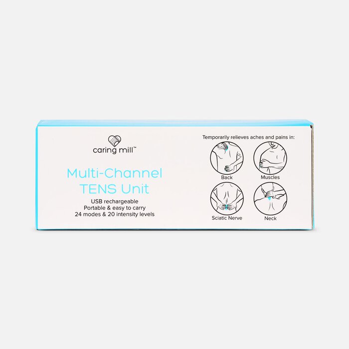 Caring Mill™ Multi-Channel Pain Relief Pro TENs Unit, , large