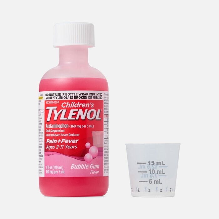 Children's Tylenol Fever Reducer & Pain Reliever, Ages 2-11, 4 fl oz., , large