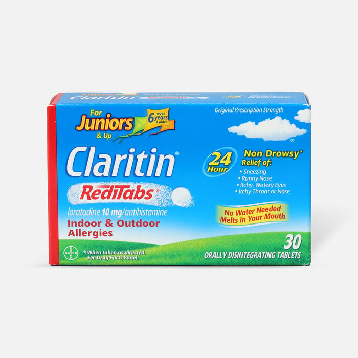 Claritin Junior's Allergy 24 Hour RediTabs, 10 mg, 30 ct., , large