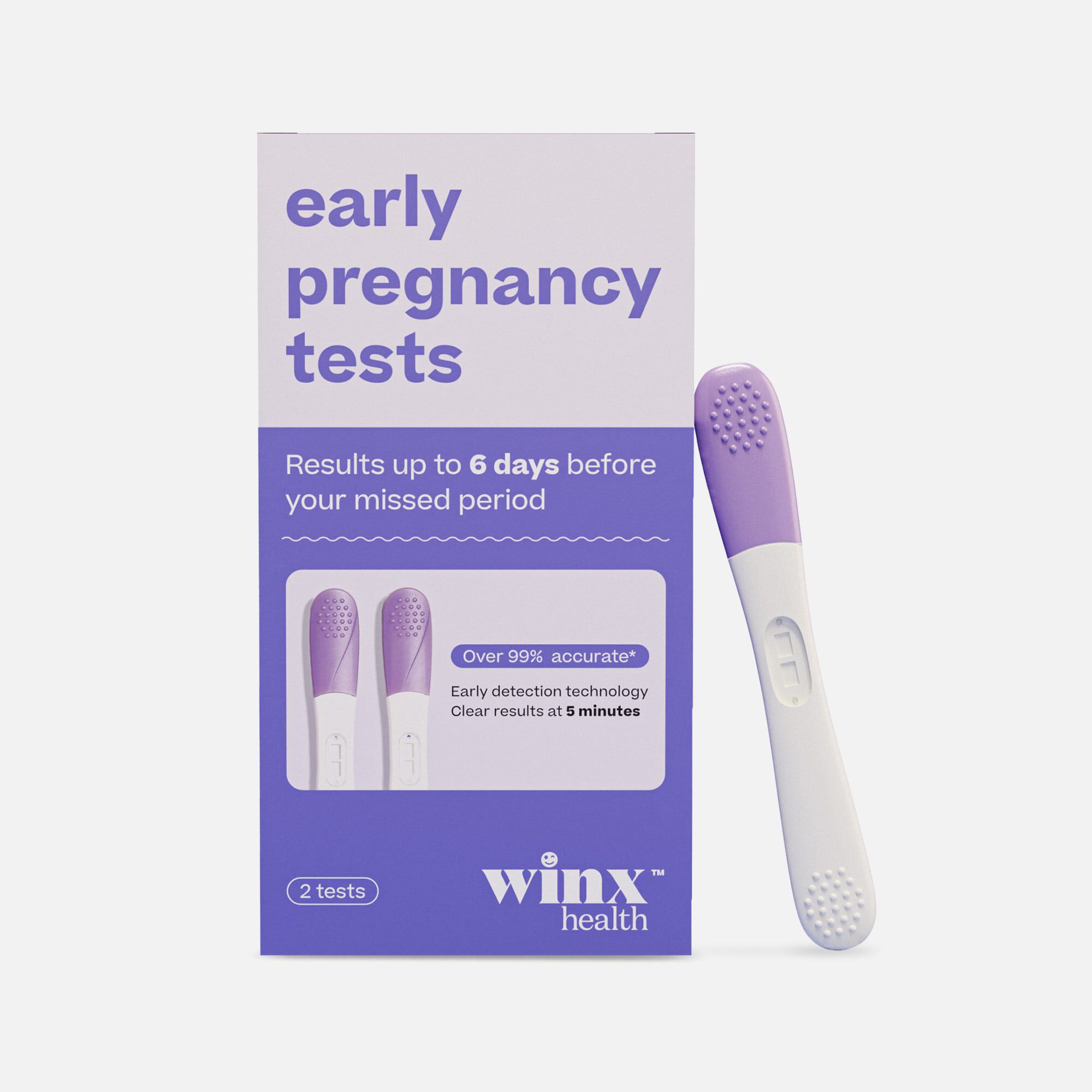 Winx Health Early Pregnancy Test, 2-pack
