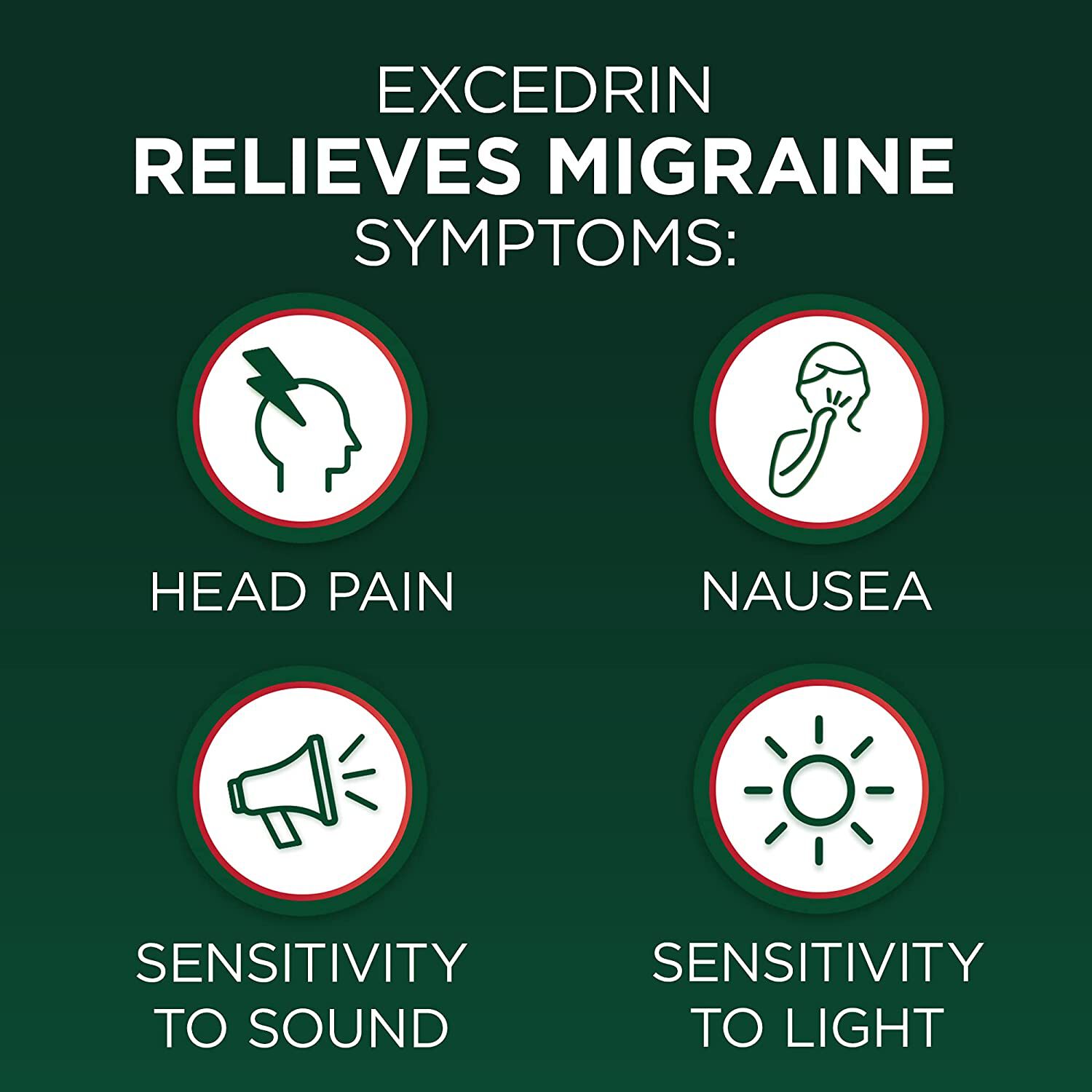 Excedrin Migraine Extra Strength Caplets, 200 ct., , large