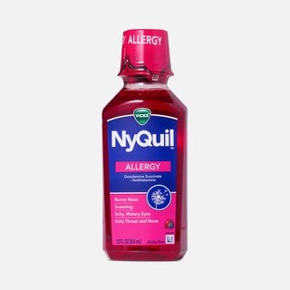 Vicks® NyQuil™ Allergy Nighttime Liquid, Berry, 12 fl. oz., , large