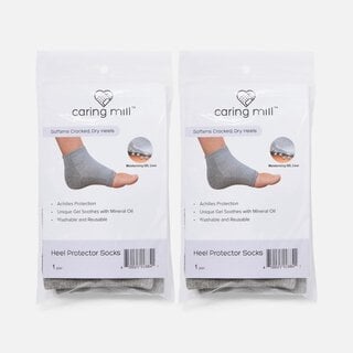 Caring Mill™ Heel Protector Socks (2 pack)