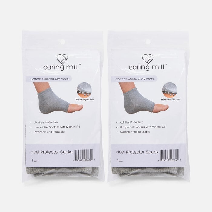 Caring Mill™ Heel Protector Socks (2 pack), , large