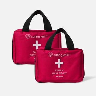 Caring Mill™ Family First Aid Kit 100 pc. (2-Pack), , large