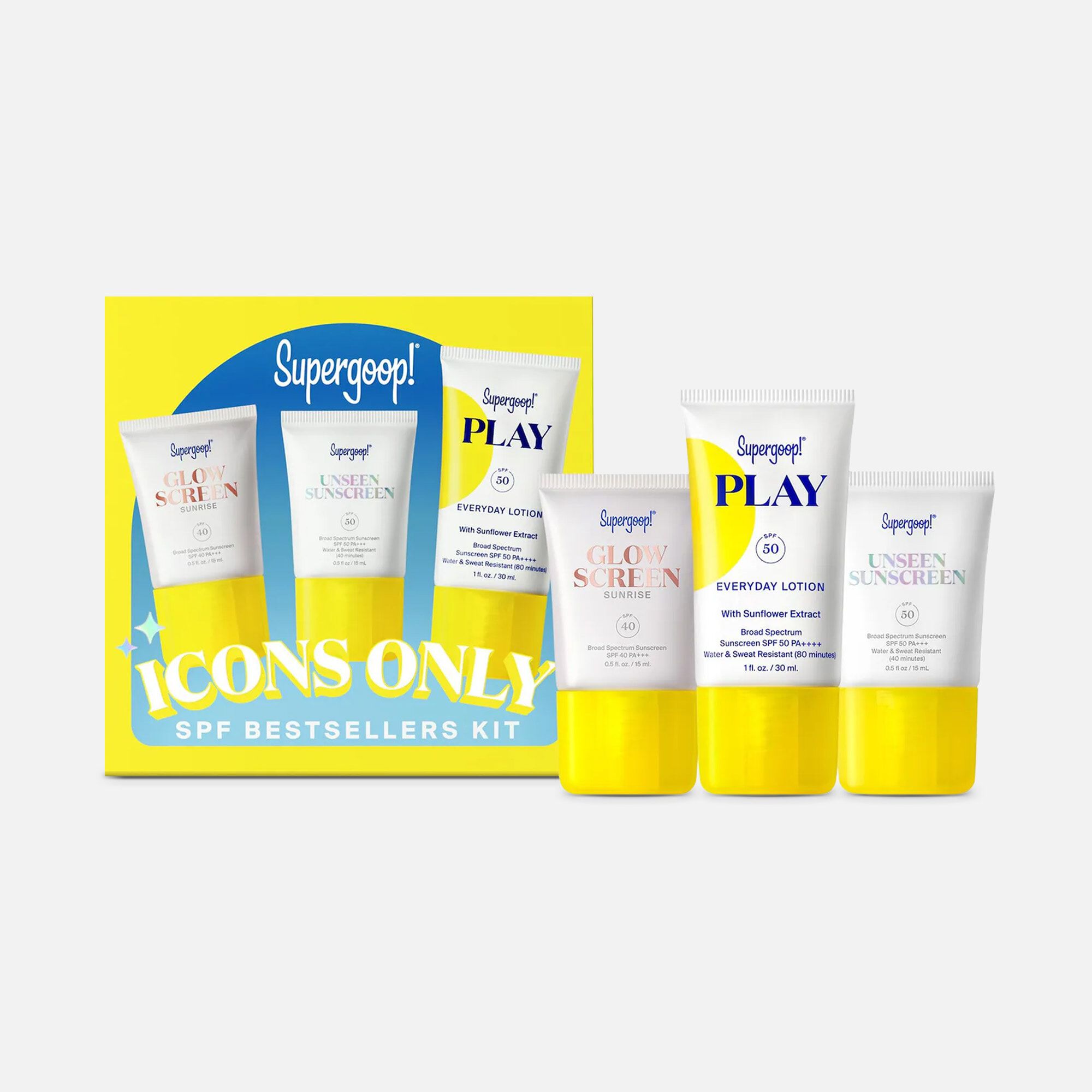 Supergoop! Icons Only Best Sellers Kit, , large