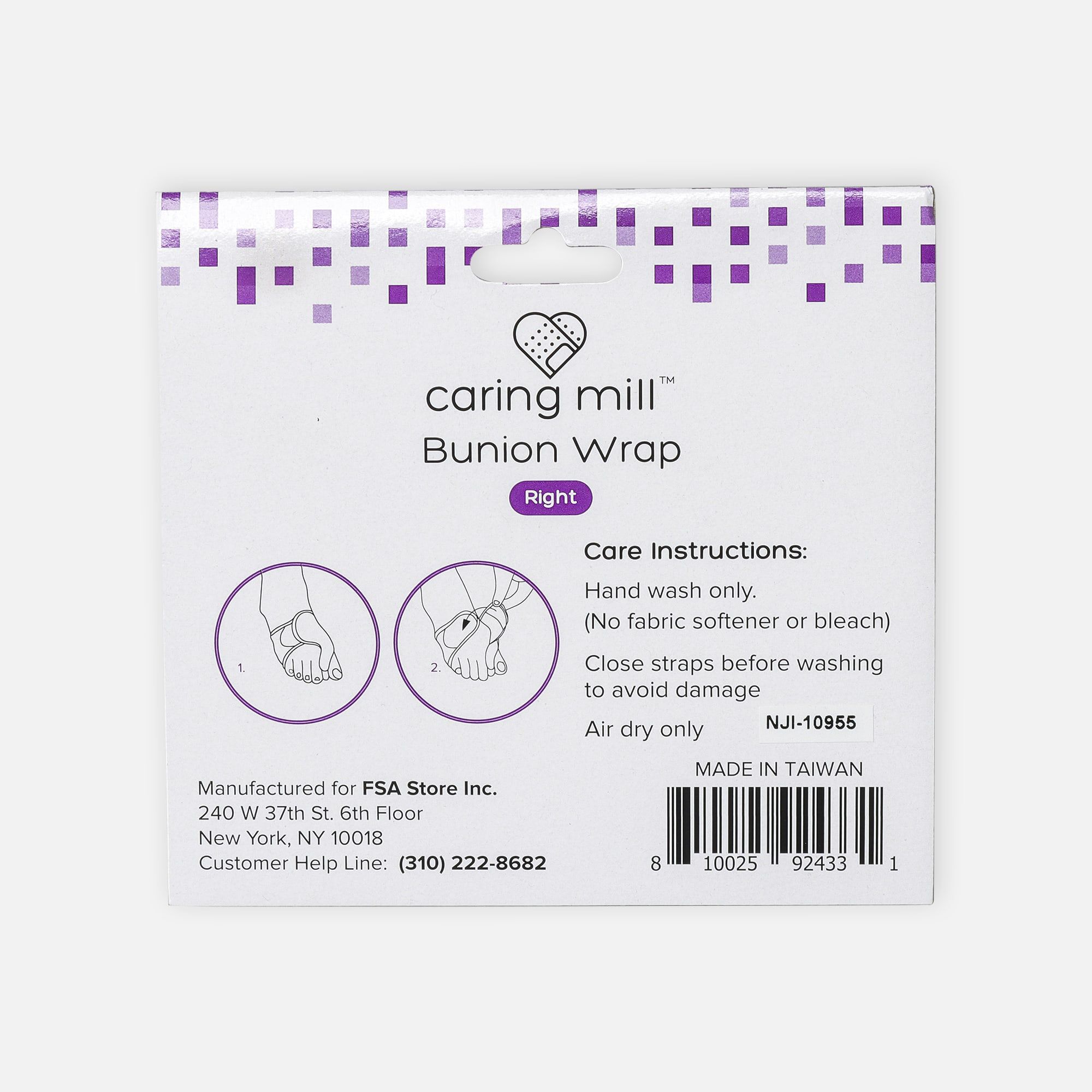 Caring Mill™ Bunion Wrap, , large