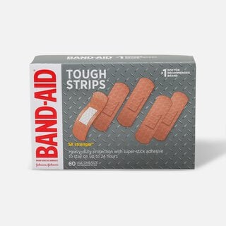 BAND-AID® TOUGH-STRIPS®Adhesive Bandages, 60 ct., , large