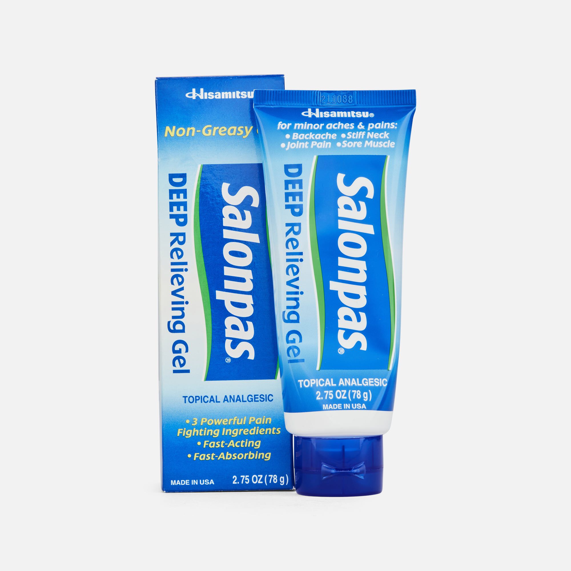 Salonpas Deep Relieving Gel, 2.75 oz., , large