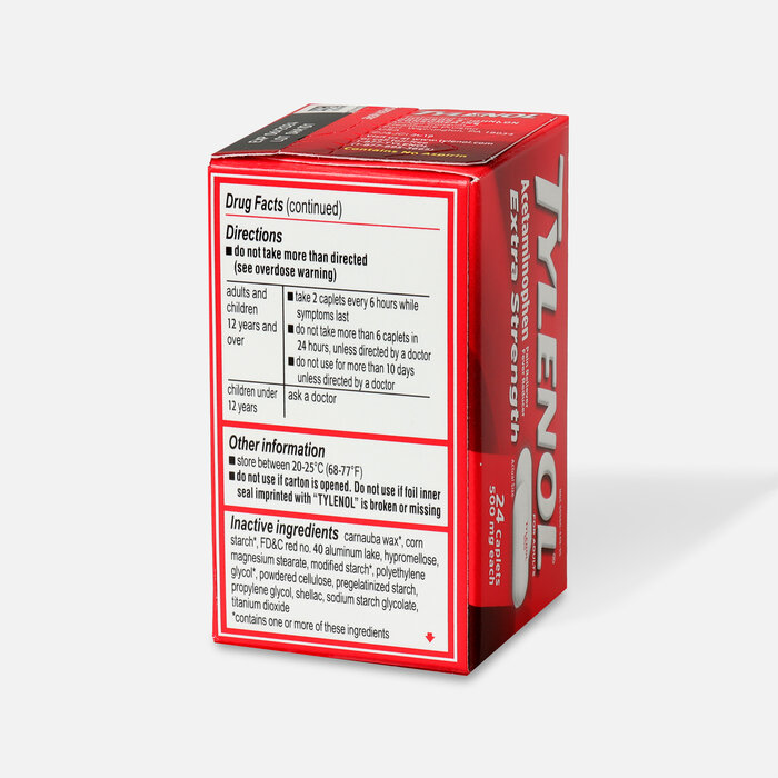 Tylenol Extra Strength Caplets, , large