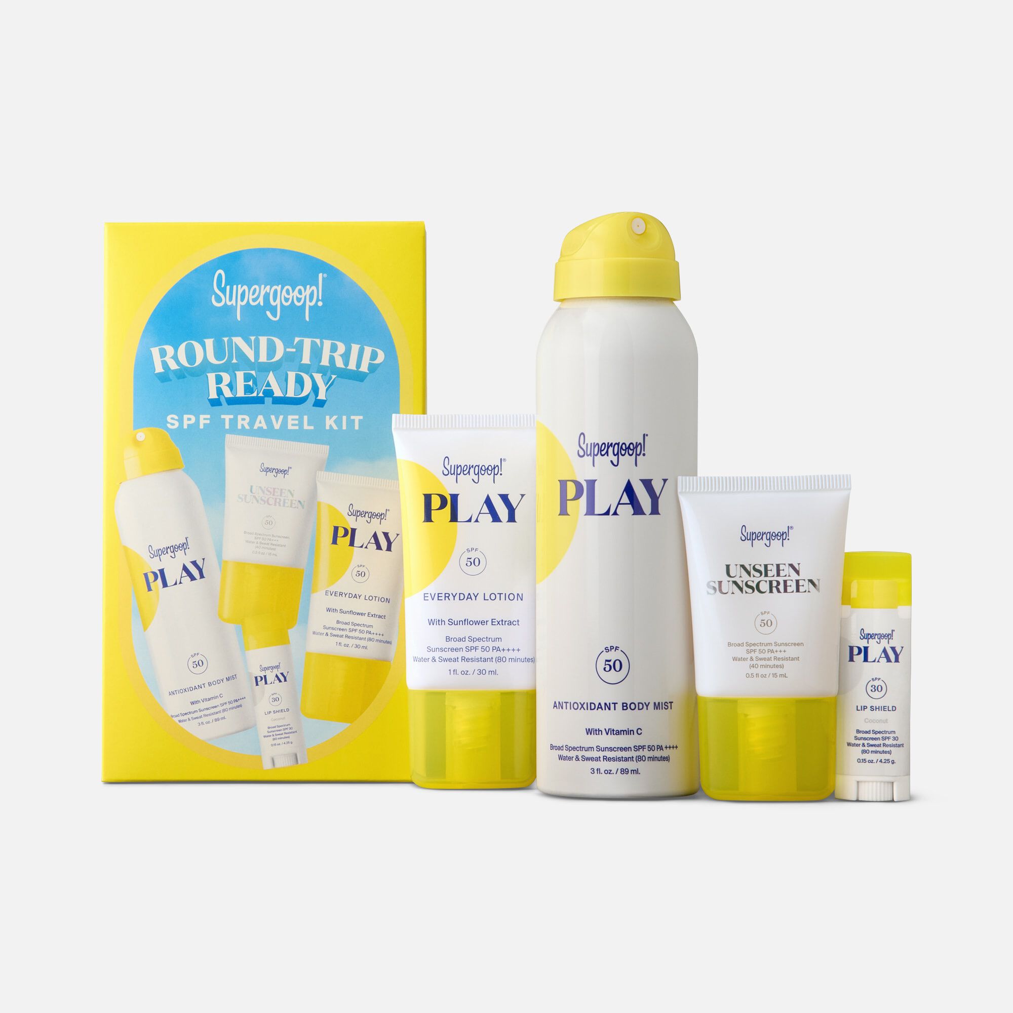Supergoop! Round Trip Ready Kit, , large