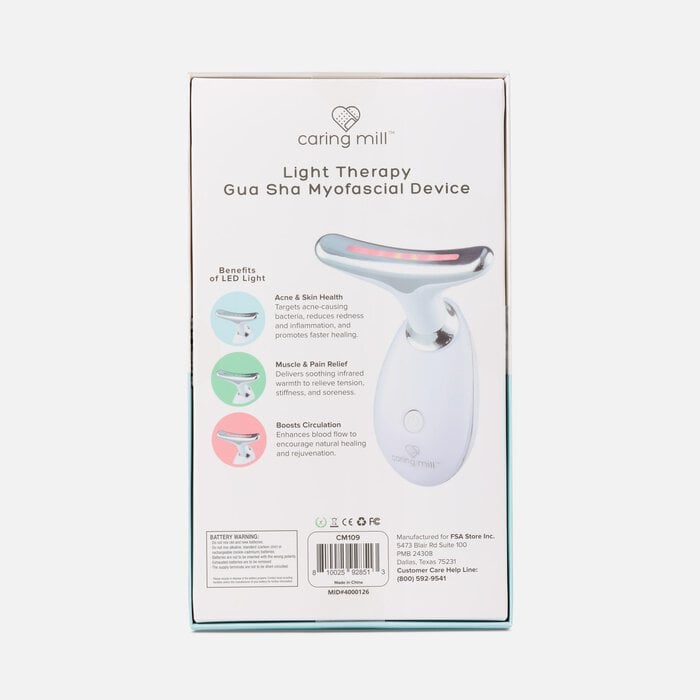 Caring Mill™ Light Therapy Gua Sha Myofascial Device, , large