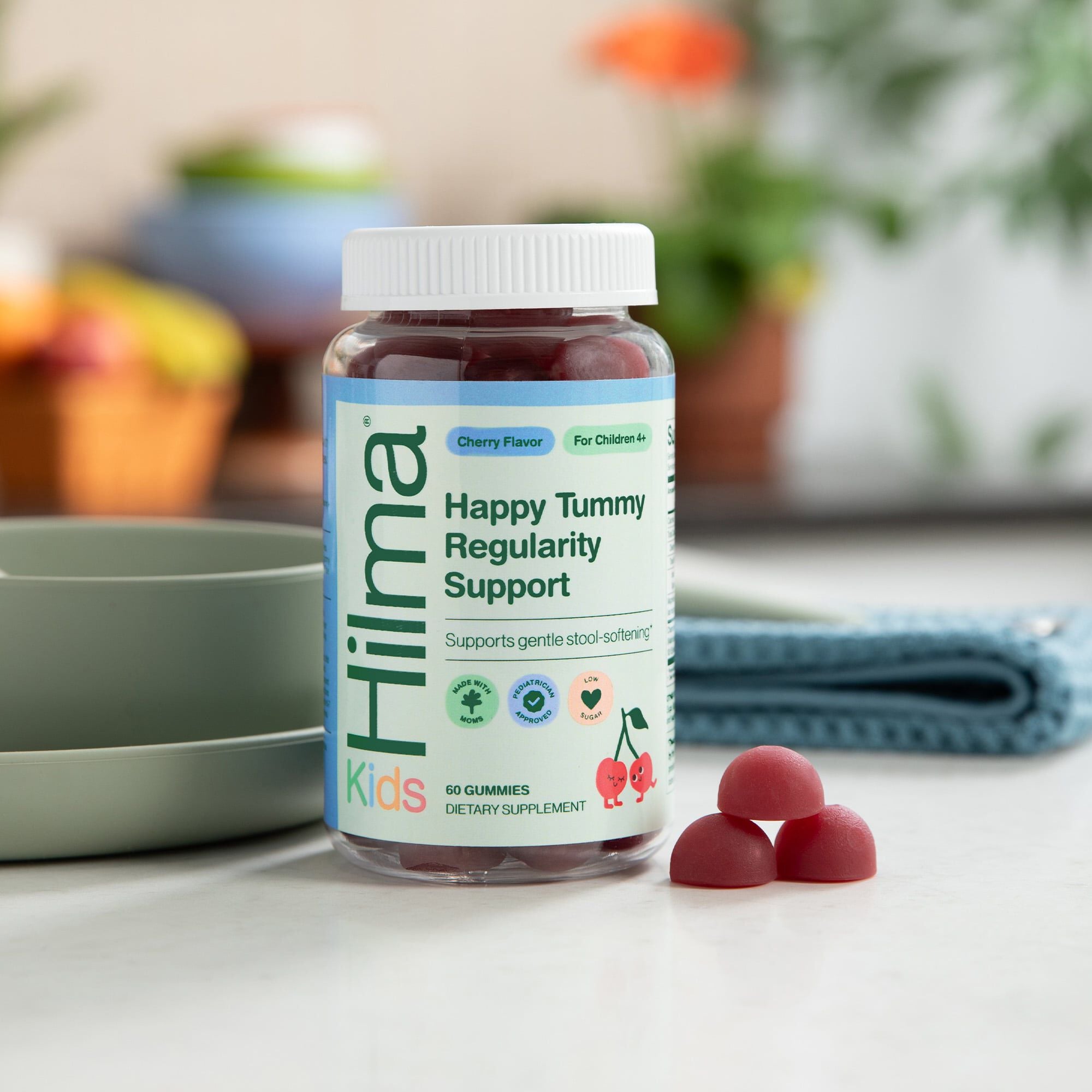 Hilma® Kids Happy Tummy Regularity Support Gummies, 60 ct., , large