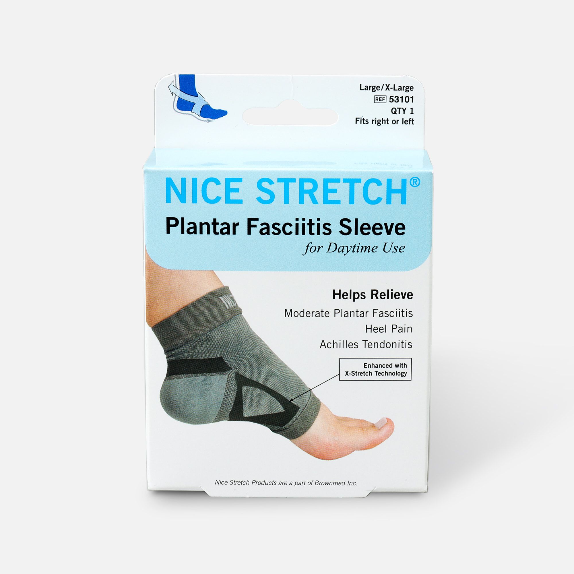 NICE STRETCH® Plantar Fasciitis Sleeve, , large