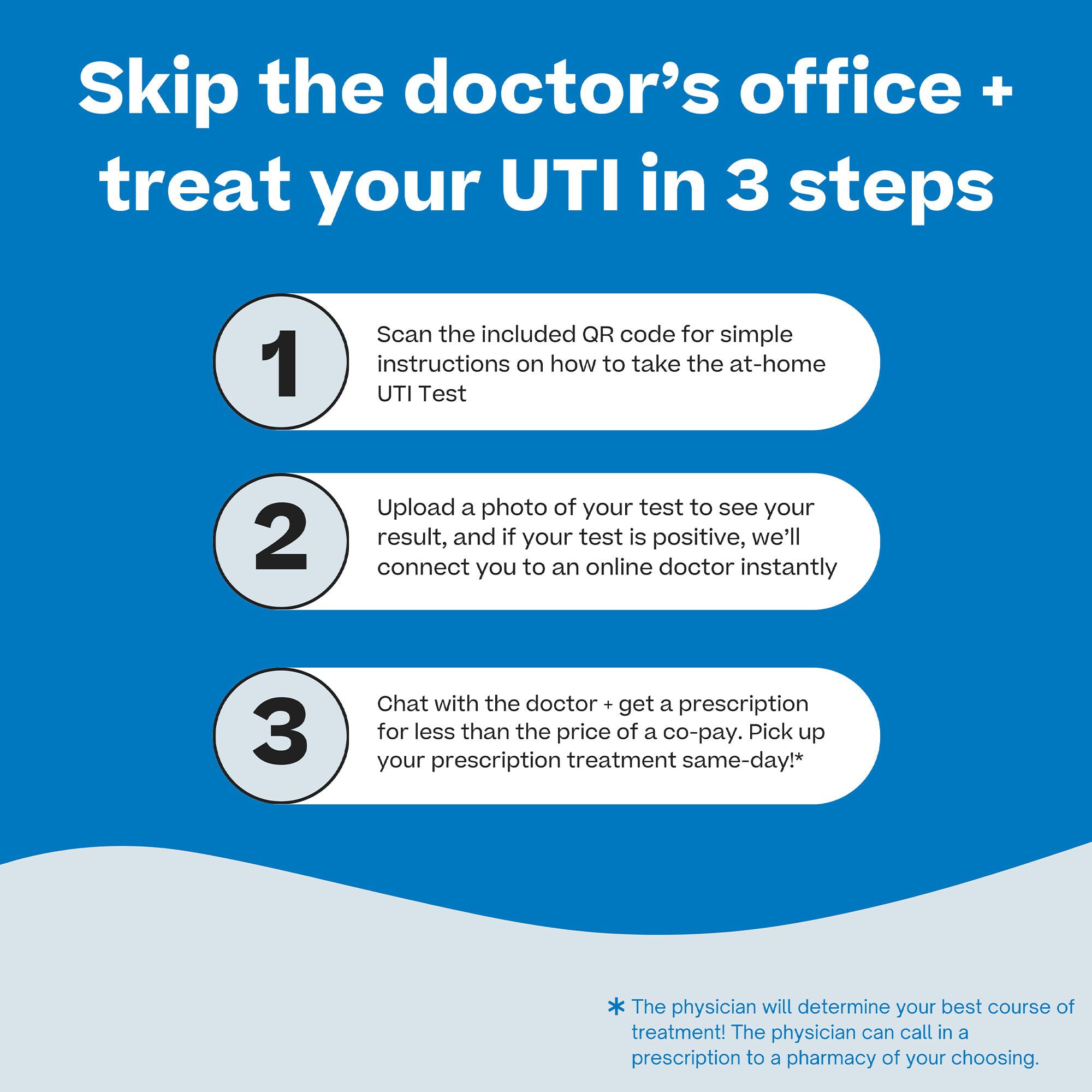 Winx Health UTI Test + Treatment, 3 ct., , large