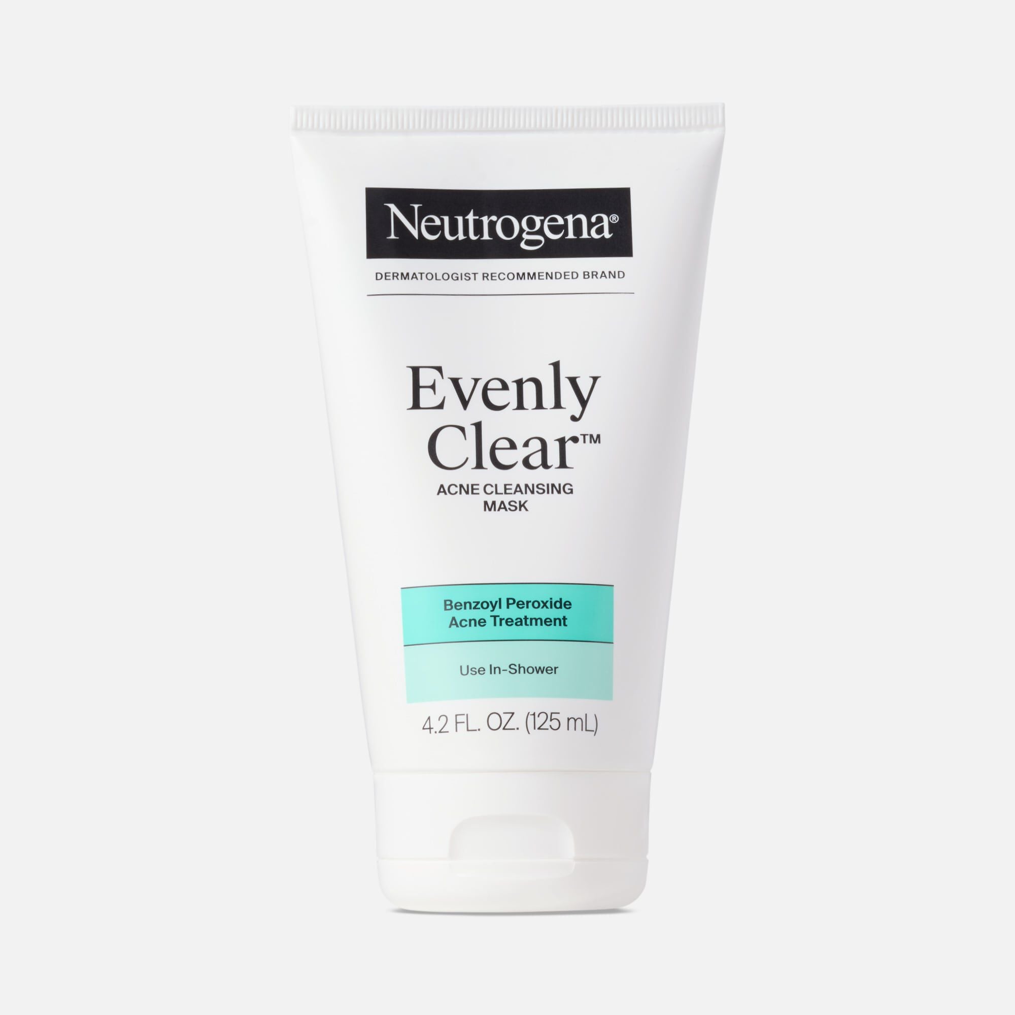 Neutrogena® Evenly Clear™ Acne Cleansing Mask, 4.2 fl. oz., , large