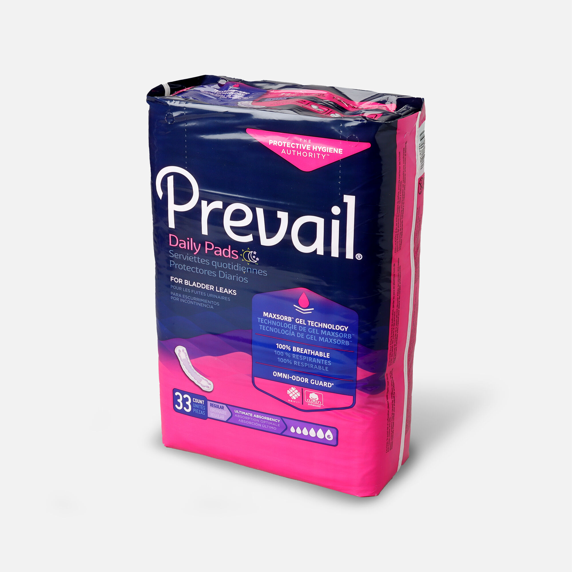 Prevail Bladder Control Pad, Ultimate, 33 ct., , large