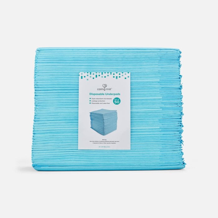 Caring Mill™ Disposable Underpads, 23" x 36", 50 ct., , large