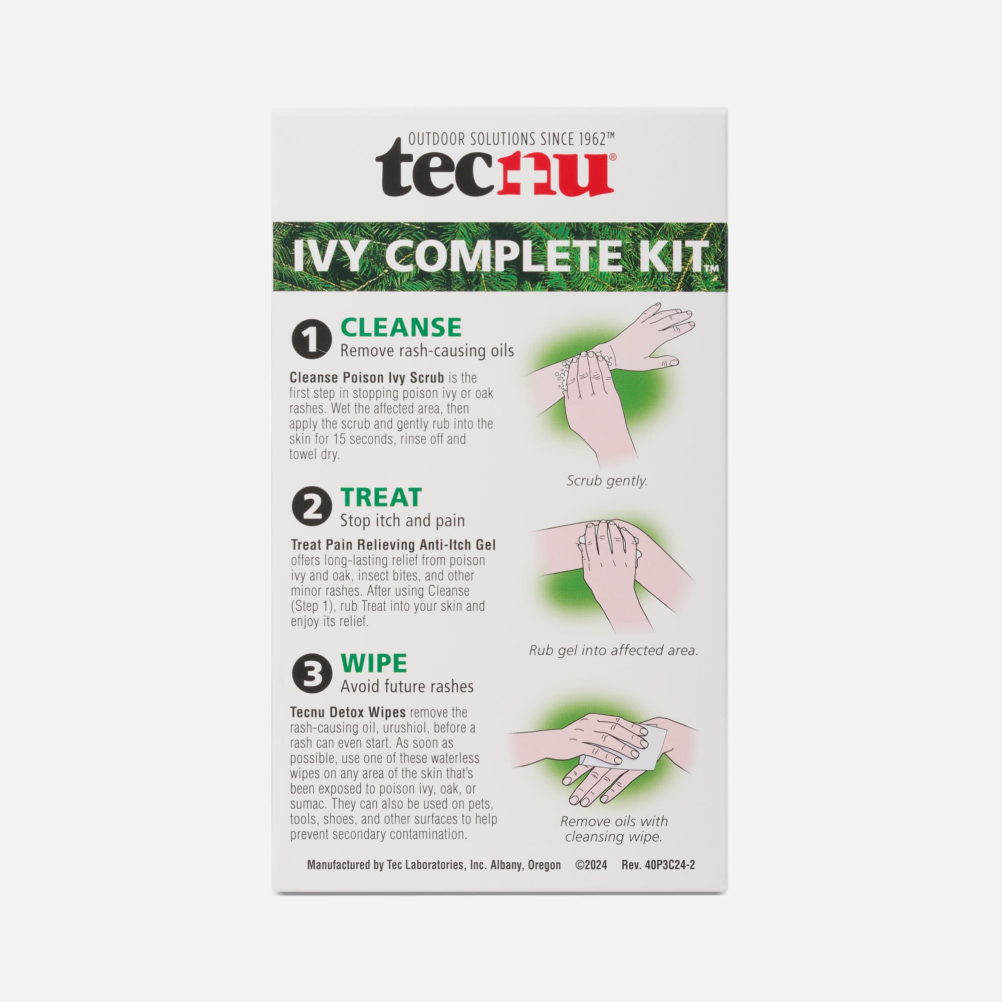 Tecnu Poison Ivy & Oak Complete Cleansing Kit, , large