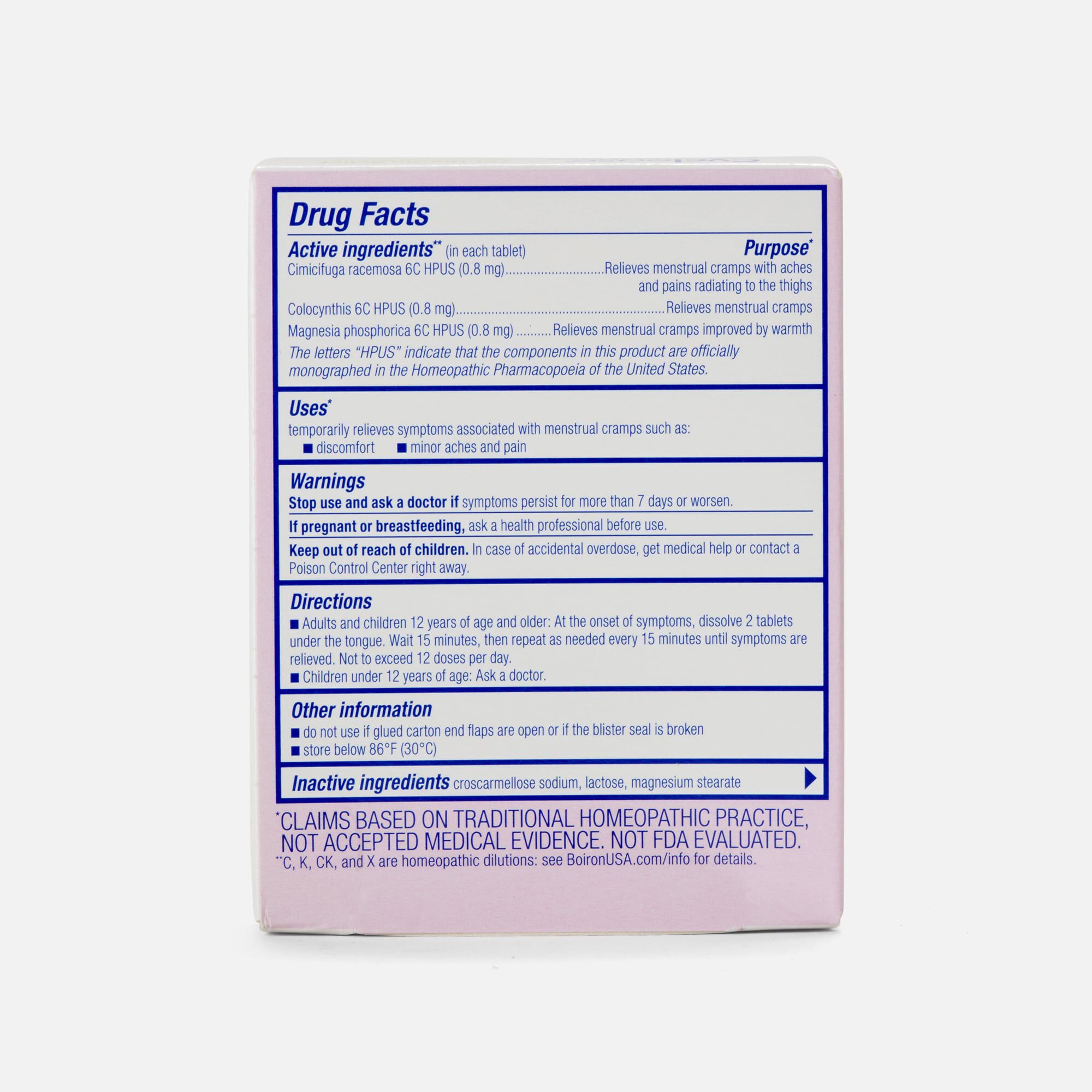 Boiron Cyclease Cramps Tablets, 60 ct., , large