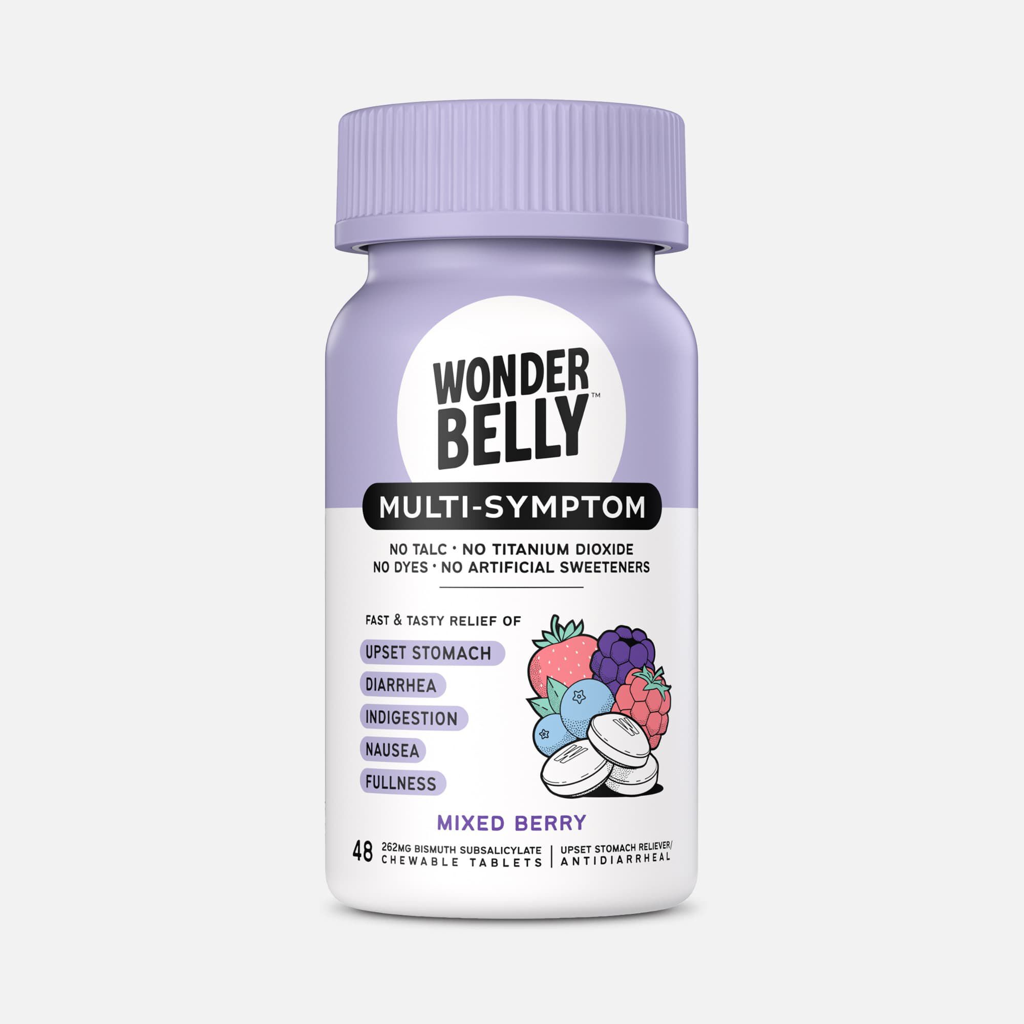 Wonderbelly Multi-Symptom Chewable, 48 ct., , large