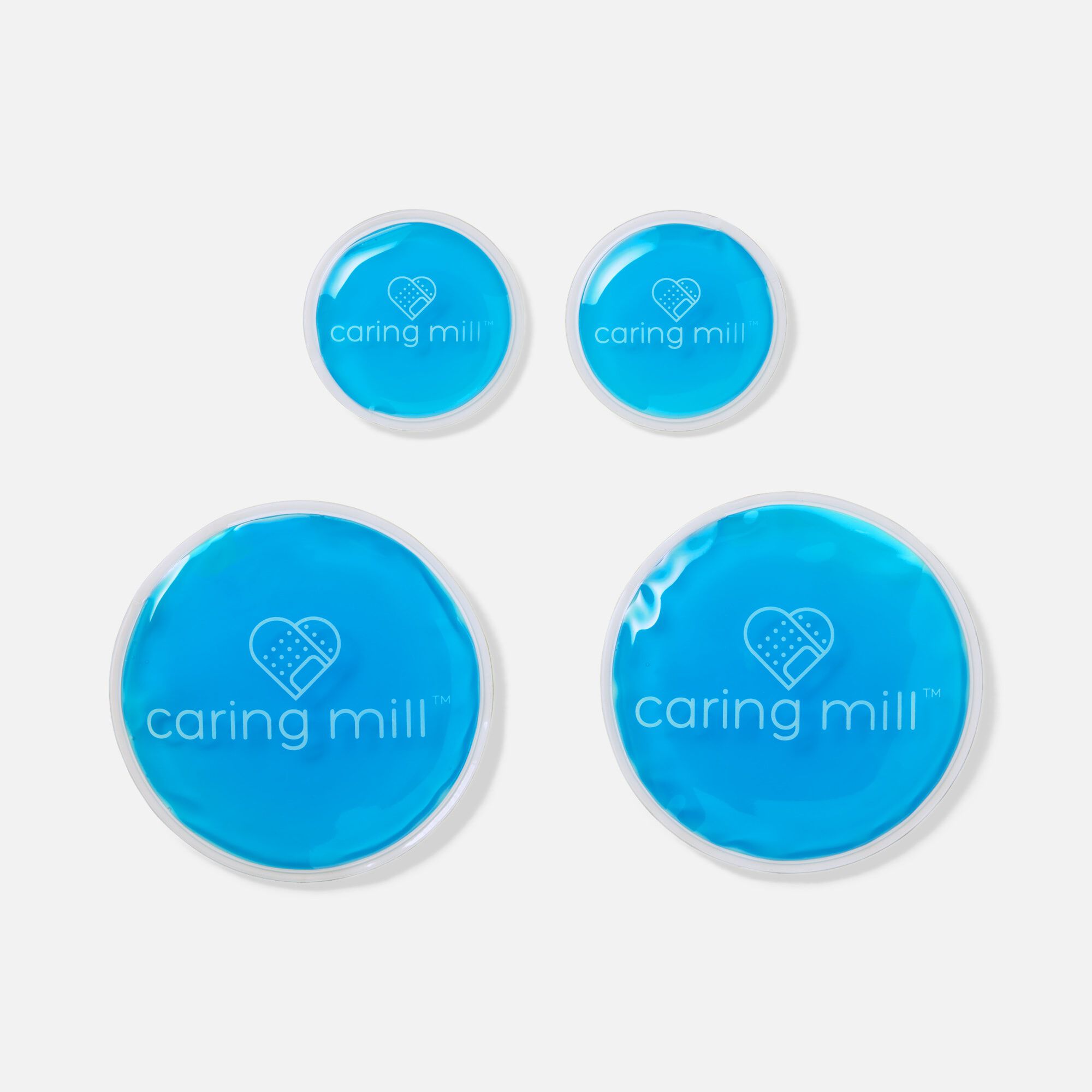 Caring Mill™ Self Sticking Reusable Ice Packs, Set of 4 (2 Large, 2 Mini), , large