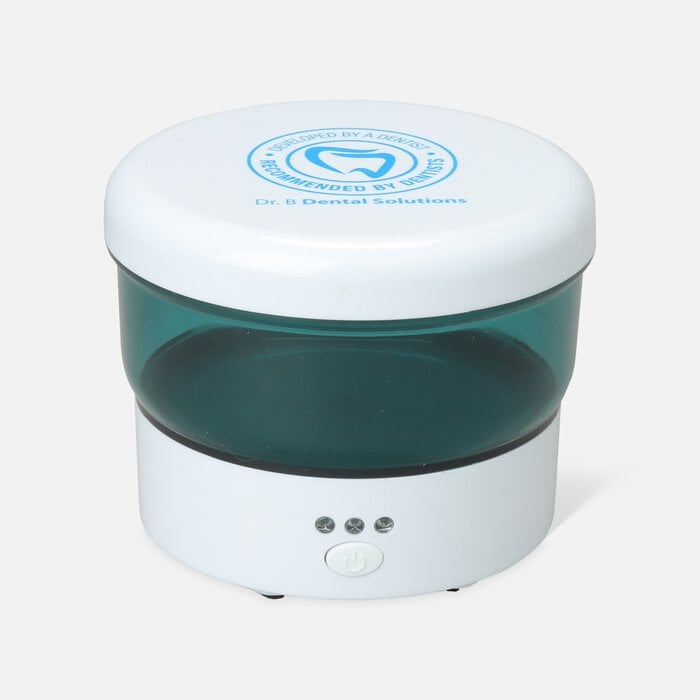 Dr. B Dental Solutions Sonic Cleaner Vibrating Denture Bath, , large