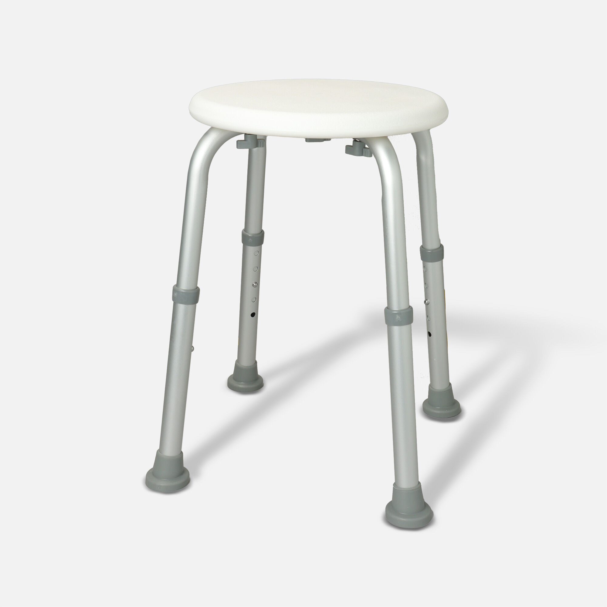 Essential Medical Round Bath Stool, , large