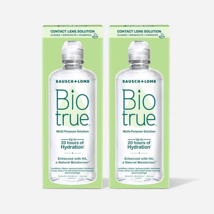 Bausch + Lomb Biotrue Multi-Purpose Solution for Soft Contact Lenses, 10 fl oz. (2-Pack), , large