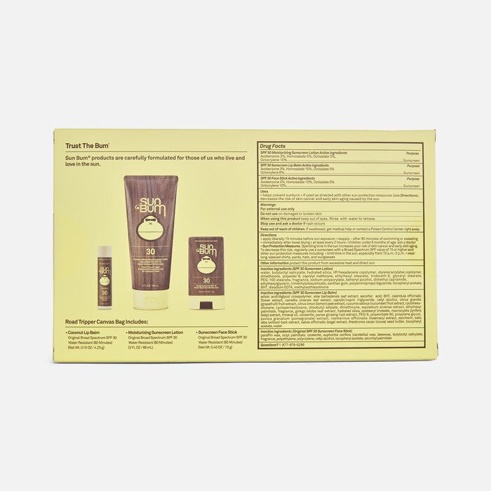 Sun Bum Road Tripper Sunscreen Kit, SPF 30, , large