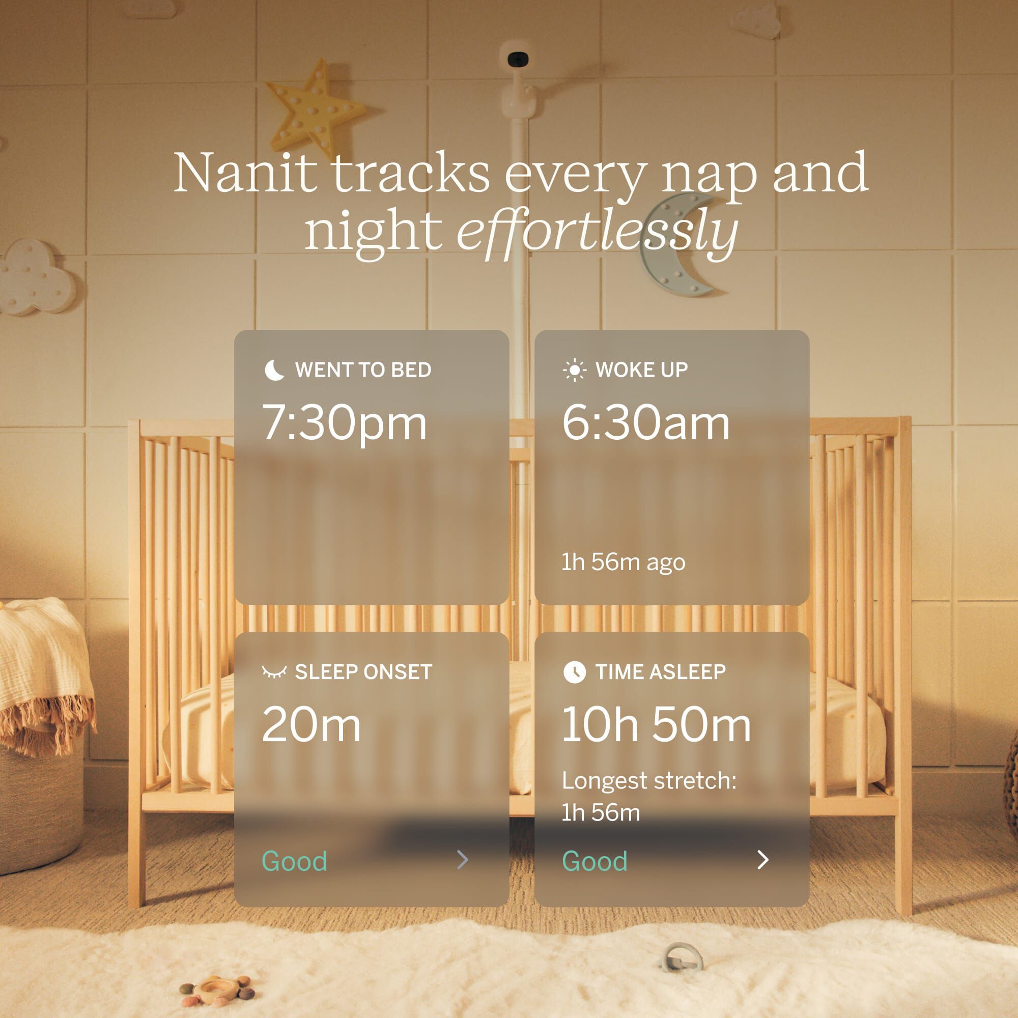 Nanit Smart Baby Monitor System with Wall Mount, , large